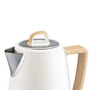 Geepas GK38072UK-CR 1.7L Stainless Steel Electric Kettle | 3000W Rapid Boil | Strix Safety Controller| Clear Water Level Indicator| Auto Shut-Off & Boil-Dry Protection