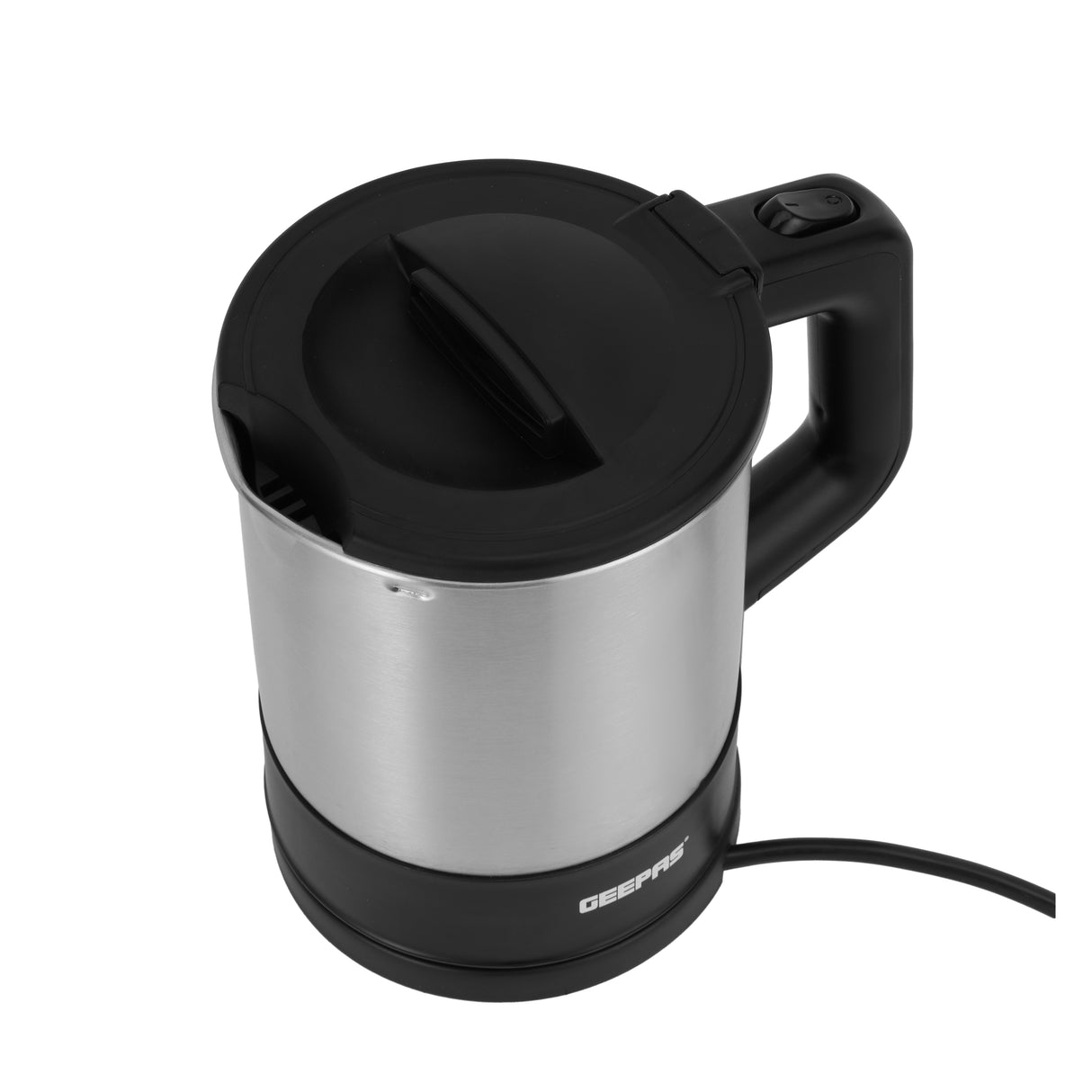 Geepas GK5418 1.0L Stainless Steel Electric Kettle | 1200W Fast Boil with Auto Shut-Off | Automatic shut-off | Boil-dry protection | Internal water level indicator