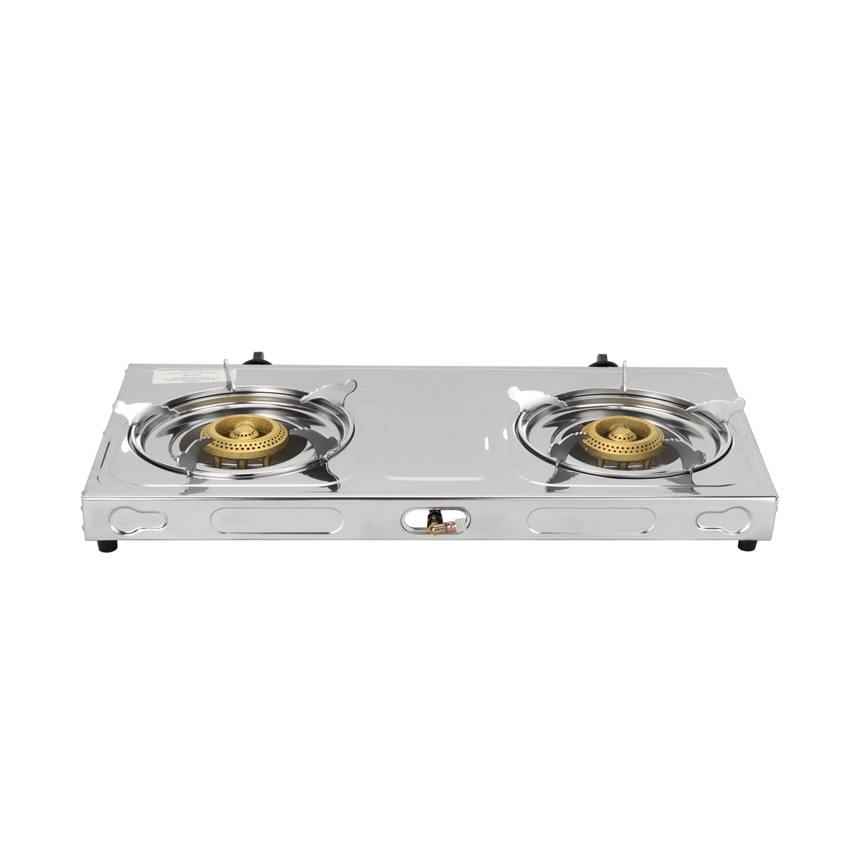 Geepas Stainless Steel Gas Cooker GK679 | Cast Iron Burners| Automatic Ignition| Gas Saving Technology| Durable Body & Efficient Heat Distribution for Daily Cooking