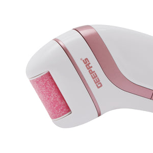 Geepas GLE86034 3-in-1 Lady Grooming Set | Epilator, Shaver & Callus Remover| 600mAh Rechargeable NiMH Battery| 50 Minutes Working Time| Compact Design| 1 Year Warranty