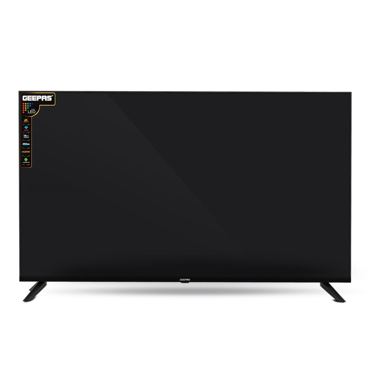 Geepas GLED5023SXUHD 50 Inch Ultra HD Smart LED TV | 4K UHD Display| Frameless Slim Design| HDR, HDMI & USB Connectivity| Smart Apps| HQ Sound | 2x8W Audio Output