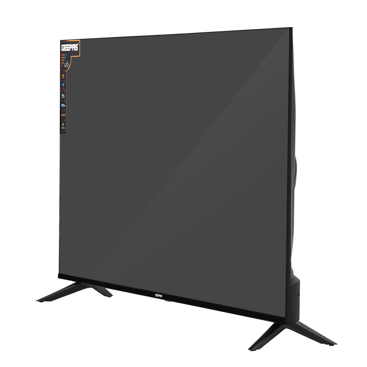 Geepas 50" Ultra HD LED TV- GLED5029TSUHD/ Smart Design| Frameless| Android 14| HDMI and USB Ports/ Full Color Optimizer| Brightness Contrast| Energy Saving Technology