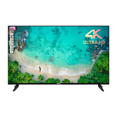 Geepas 75" Smart TV- GLED7523SXUHD| VIDAA Powered, DOLBY Digital, 4K Ultra HD, Smart TV| HDMI & USB Ports|  Pre-Installed Apps, Wi-Fi and Screen Sharing, Dolby Digital