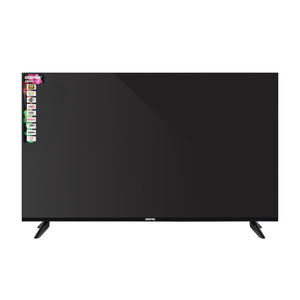 Geepas 75" Smart TV- GLED7523SXUHD| VIDAA Powered, DOLBY Digital, 4K Ultra HD, Smart TV| HDMI & USB Ports|  Pre-Installed Apps, Wi-Fi and Screen Sharing, Dolby Digital