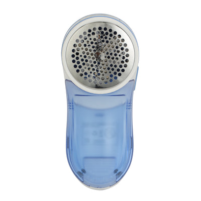 Geepas Lint Remover- GLR63069UK-BL/ Stainless Steel Mesh and Blade/ Large Capacity Detachable Dust Box/ Child Protection Feature/ White and Blue, 2 Years Warranty