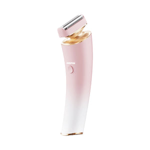 Geepas GLS57534 Rechargeable Lady Shaver | Rechargeable 600mAh Lithium Battery  |90-Minute Cordless Runtime | Wet and Dry Use | Dual Shaver Blade System |Water-Resistant
