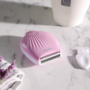 Geepas GLS8691 Mini Lady Shaver | Rechargeable  Shaver | 3.7V Lithium Battery| Fast 2H Charging| 2H Working Time| Water Safe Design| Washable & Removable Cutter Head
