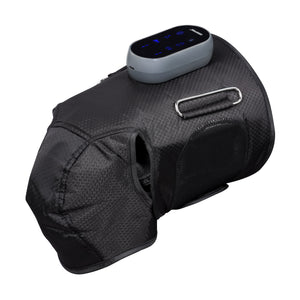 Geepas GM86094UK 2-in-1 Knee & Calf Leg Massager | 4 Massage Modes| 3 Airbag Levels| Heat Therapy| LCD Touch Panel| 15-Min Timer| Air Compression | 2 Years Warranty