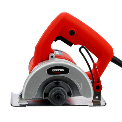 Geepas GMC4102-240 Marble Cutter 1200W | Powerful 110mm Tile & Stone Cutter with 12,000RPM Motor| 32mm Cutting Depth | Wet & Dry Cutting and Water Cooling System