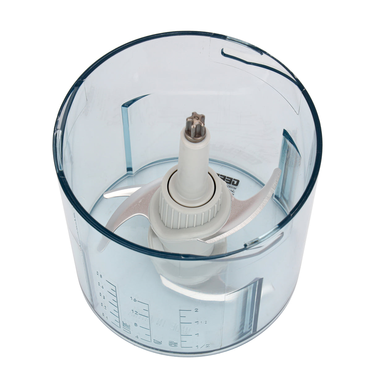 Geepas GMC42012  0.5L Multi Chopper | 500W | 2-Speed Food Chopper with Stainless Steel Double Blades | Safety lock system | Metal motor connector with silicone gasket