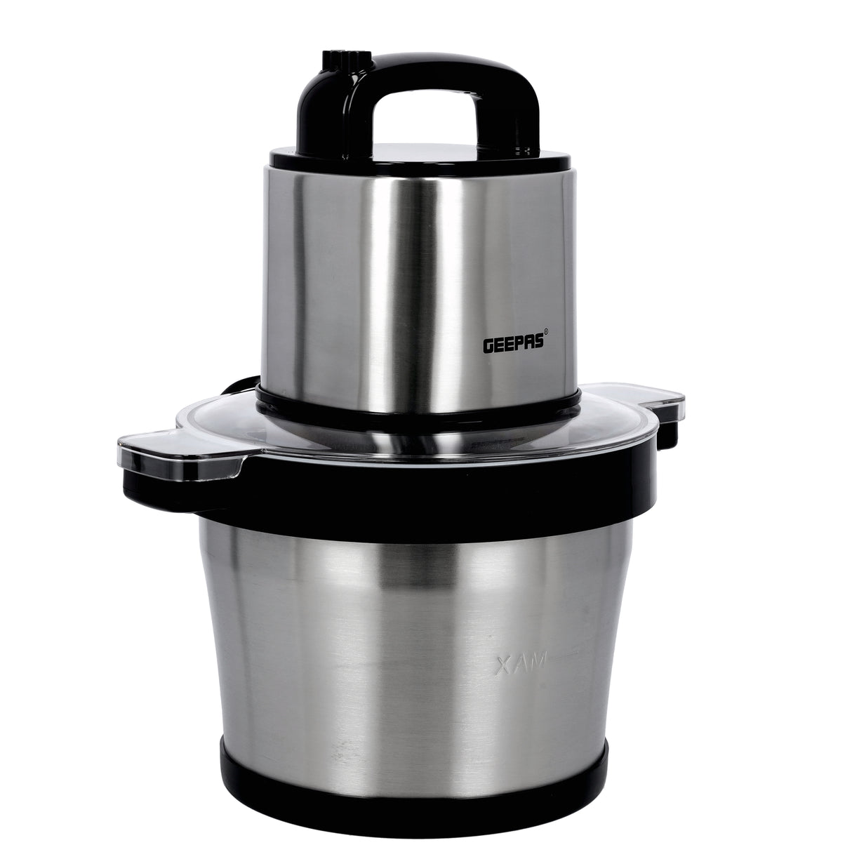 Geepas 6L Commercial Multi Chopper GMC42023 | Powerful 1000W Motor | Stainless Steel Bowl | 4 Sharp Blades | 2 Speed Settings & Pulse Function | Durable & Easy to Clean