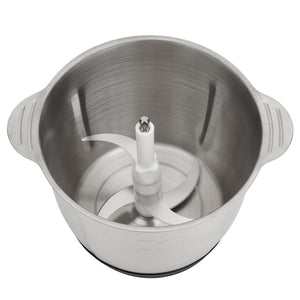 Geepas GMC42025 Multi Chopper | 500W| 3L Stainless Steel Bowl | 3-Speed Control| Stainless Steel Double Blades | Heavy Duty Food Processor with 2-Year Warranty