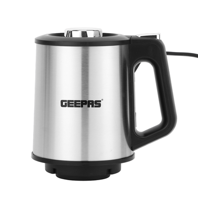 Geepas GMC42026 Multi Chopper | 500W Powerful Motor, 2L Durable Glass Bowl| 3-Speed Button Control| Stainless Steel  Double Blades | Safety Protector | 2-Year Warranty
