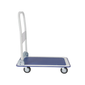 Geepas GMH59317 Platform Hand Truck 300kg Load Capacity | Heavy Duty Foldable Platform Trolley | Anti-Slip Platform & Smooth Wheels for Warehouse, Office & Industrial Use