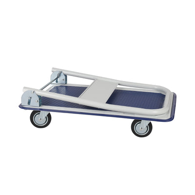 Geepas GMH59317 Platform Hand Truck 300kg Load Capacity | Heavy Duty Foldable Platform Trolley | Anti-Slip Platform & Smooth Wheels for Warehouse, Office & Industrial Use