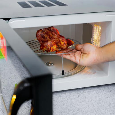 Geepas Digital Microwave Oven GMO1898 | 40L Large Capacity |  1500W Powerful Performance|  Touch Control Panel, Multi-Cooking & Defrost Functions |  2 Years Warranty
