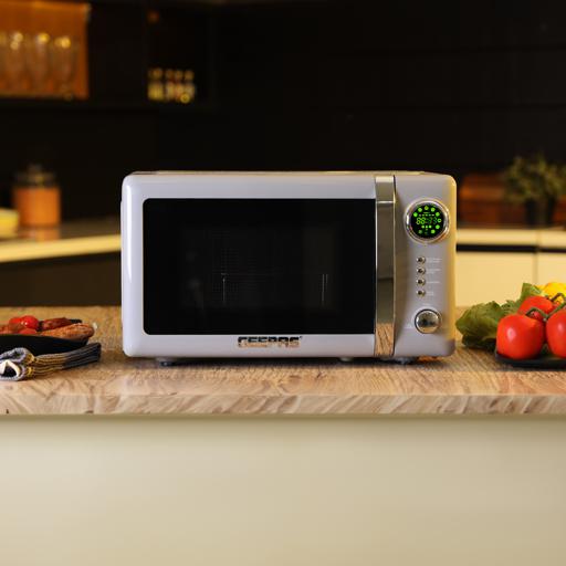 Geepas 20L  Digital Microwave Oven GMO2026GW | 700W Power | 12 Presets | Grill & Defrost Function | Child Lock | Compact & Stylish Kitchen Appliance | 2 Years Warranty
