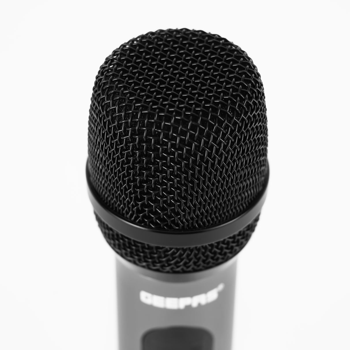 Geepas GMP15014 UHF Wireless Microphone | High Quality Sound Output with Sharp Sensitivity| Long-Distance UHF Transmission| 30 Selectable Frequencies| 2-Year Warranty