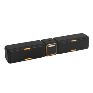 Geepas GMS11141UK Soundbar Bluetooth Speaker | Powerful 20W Stereo Output | 4 Built-In Speakers| TWS Connectivity| Bluetooth 5.0| FM/USB/TF/AUX Support| 2 Years Warranty