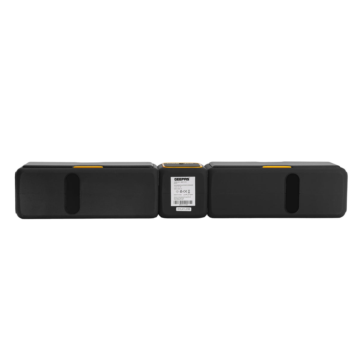 Geepas GMS11141UK Soundbar Bluetooth Speaker | Powerful 20W Stereo Output | 4 Built-In Speakers| TWS Connectivity| Bluetooth 5.0| FM/USB/TF/AUX Support| 2 Years Warranty