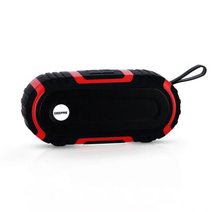 Geepas GMS11180 Rechargeable Bluetooth Speaker | Dual Stereo Speakers| Bluetooth 5.0+EDR| TWS Pairing| Hands-Free Calling| USB/TF/AUX/FM| 1200mAh Battery| 2-Year Warranty