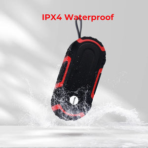 Geepas GMS11180 Rechargeable Bluetooth Speaker | Dual Stereo Speakers| Bluetooth 5.0+EDR| TWS Pairing| Hands-Free Calling| USB/TF/AUX/FM| 1200mAh Battery| 2-Year Warranty