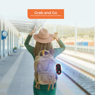 Geepas GMS11180 Rechargeable Bluetooth Speaker | Dual Stereo Speakers| Bluetooth 5.0+EDR| TWS Pairing| Hands-Free Calling| USB/TF/AUX/FM| 1200mAh Battery| 2-Year Warranty