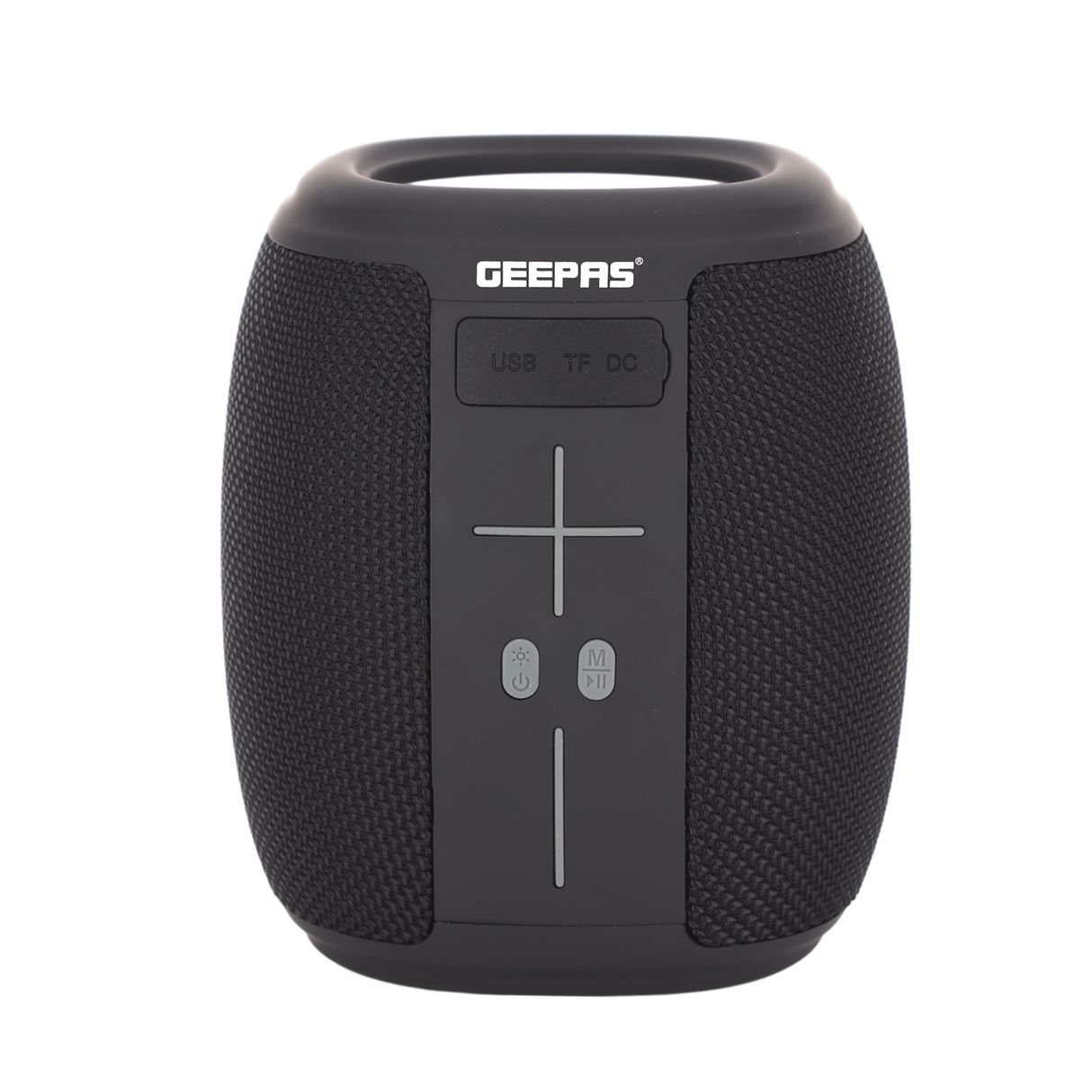 Geepas GMS11181 Portable Bluetooth Speaker with RGB Lights | Powerful Sound Output| | USB/TF/AUX Input | FM Radio| Built-in Rechargeable Battery|  2-Year Warranty
