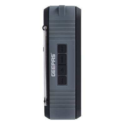 Rechargeable Bluetooth Speaker, TWS Connection | GMS11184 | Portable Wireless Speakers | 1200mAh Battery | BT/ TF Card/ AUX/ USB Playback | For Home, Party, Outdoor Etc