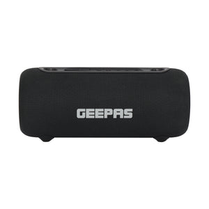 Geepas Waterproof Bluetooth Speaker GMS11199 | Portable Wireless Speaker with RGB Lights, USB/TWS Support, 10M Bluetooth Range, 3600mAh Battery & IPX5 Waterproof Design