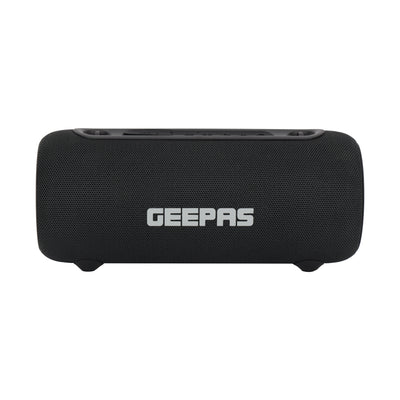 Geepas Waterproof Bluetooth Speaker GMS11199 | Portable Wireless Speaker with RGB Lights, USB/TWS Support, 10M Bluetooth Range, 3600mAh Battery & IPX5 Waterproof Design