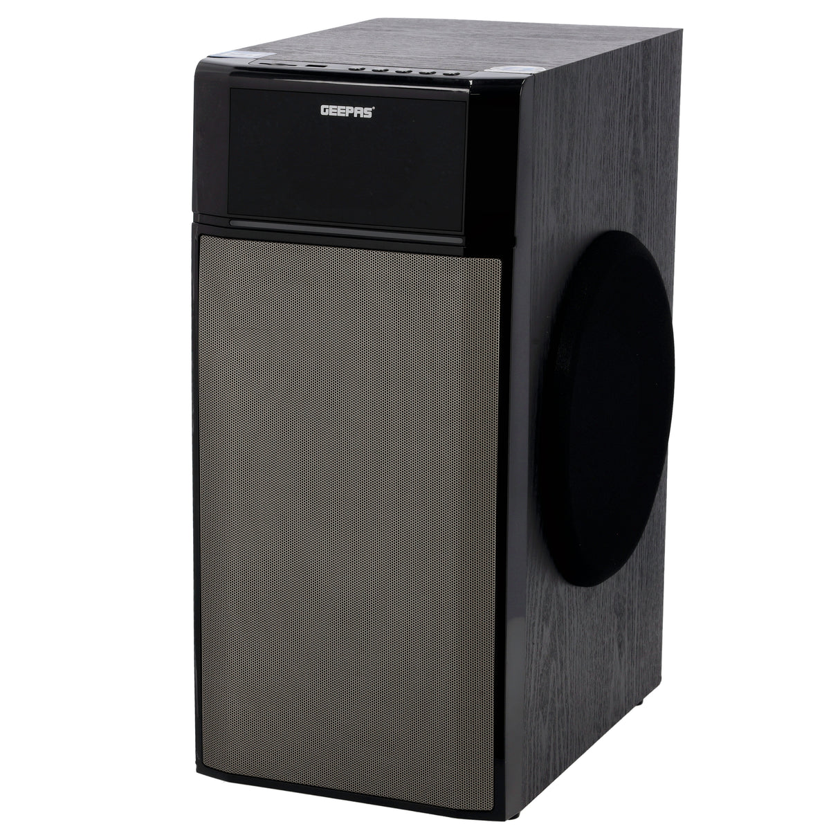 Geepas GMS8522 3.1 Channel Multimedia Speaker System | 40000W PMPO | Bluetooth| USB/SD/AUX Support | FM Radio| RGB Lights| LED Display| EQ Function|  2-Year Warranty