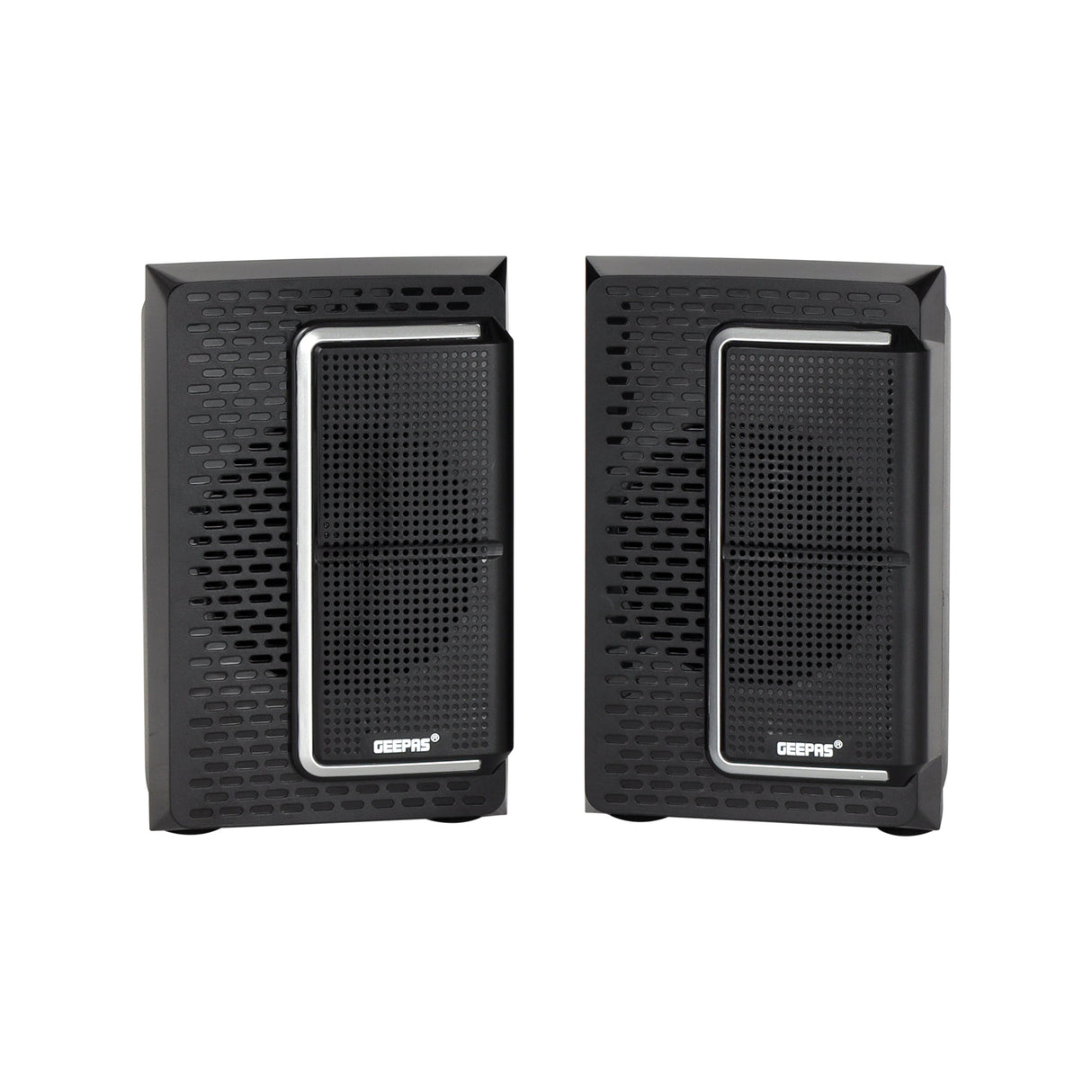 Geepas GMS8585 2.1 Channel Multi-Media Speaker System | 30000W PMPO Sound| Bluetooth | USB/SD/FM | LED Display | Remote Control | Built-in Amplifier | 2-Year Warranty