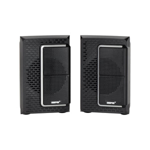 Geepas GMS8585 2.1 Channel Multi-Media Speaker System | 30000W PMPO Sound| Bluetooth | USB/SD/FM | LED Display | Remote Control | Built-in Amplifier | 2-Year Warranty