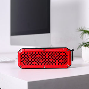 Geepas GMS8591 Rechargeable Bluetooth Speaker | Portable Sound System with Deep Bass| USB/TF/AUX/  Support | Wireless Connectivity |  LED Display | 2-Year Warranty