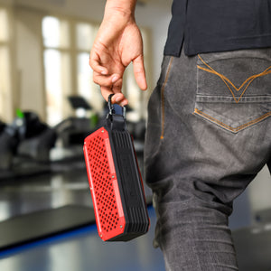 Geepas GMS8591 Rechargeable Bluetooth Speaker | Portable Sound System with Deep Bass| USB/TF/AUX/  Support | Wireless Connectivity |  LED Display | 2-Year Warranty