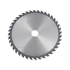 Geepas GPA59210 T.C.T Circular Saw Blade | 185mm x 30mm 40 Teeth| Carbide Tipped Wood Cutting Blade for Circular Saws| Precision Cutting Disc for Timber, MDF & Plywood