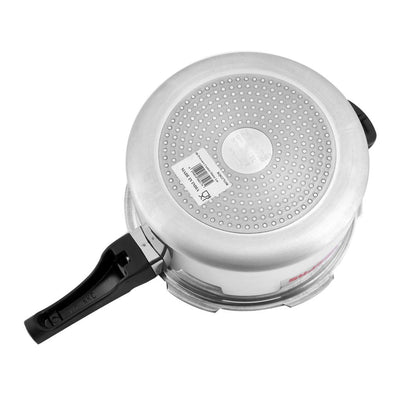 Geepas GPC327 7.5L Induction Base Pressure Cooker | Heavy-Duty Aluminium Build | Built-In Safety Functions for Safe Cooking | Non-Stick Inner Body |  5-Year Warranty