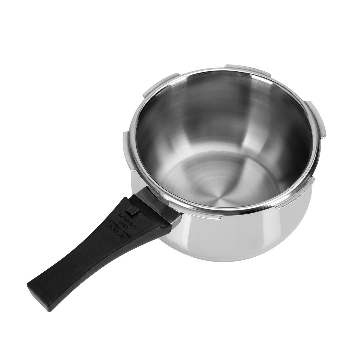 Geepas GPC35036 5L Stainless Steel Pressure Cooker |ATB Base| High-Grade Stainless Steel Body| Reliable Safety Valve & Long-Life Rubber Gasket |Suitable For Safe Cooking