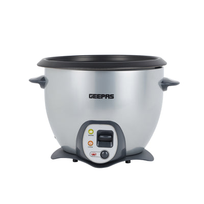 Geepas GRC4308 Multi Function Rice Cooker | 1.8L Capacity | Non-Stick Inner Pot | Saute, Steam, Keep Warm & Automatic Cooking System | Perfect for Daily Family Meals