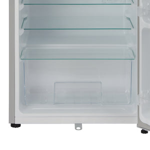 Geepas GRF119SPE 110L Single Door Defrost Refrigerator |92L Net Capacity |Quick Cooling technology |single door design | Mechanical temperature control |R600a refrigerant