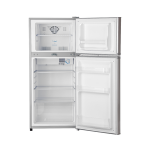 Geepas GRF2003SPN Double Door No Frost Refrigerator  200L | Quick Cooling | Low-noise operation | Eco-friendly refrigerant | Energy-efficient cooling performance
