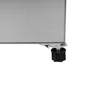 Geepas GRF2708WPN Total No Frost Double Door Refrigerator| 270L Gross Capacity |   Double Door Design | Quick Cooling System | Electronic Controls |Low Noise Operation