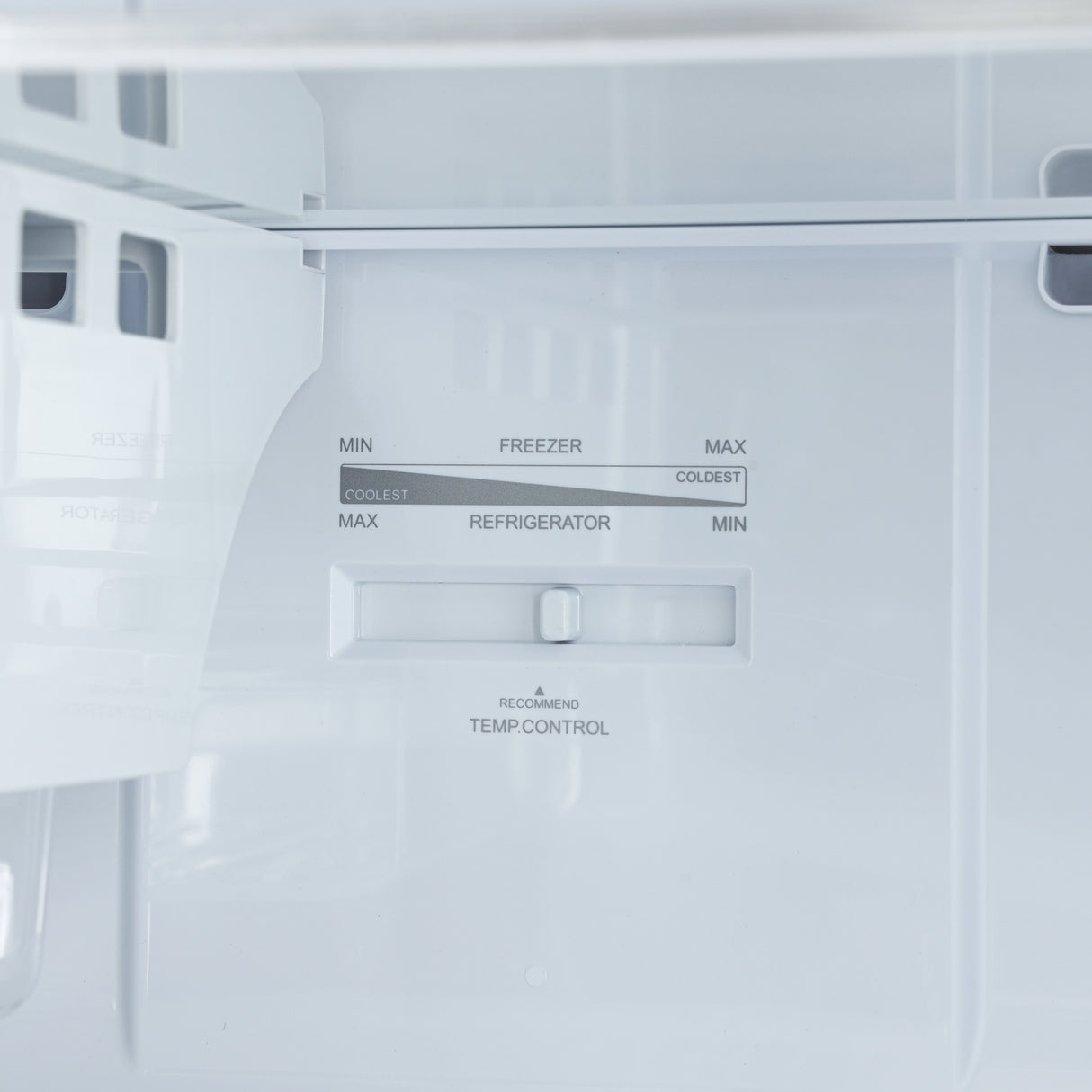 Geepas GRF4120SSXN 410L Double Door No Frost Refrigerator | Dual Temperature Setting| Quick Cooling| Long-Lasting Freshness| Low Noise & Energy Saving| 1 Year Warranty