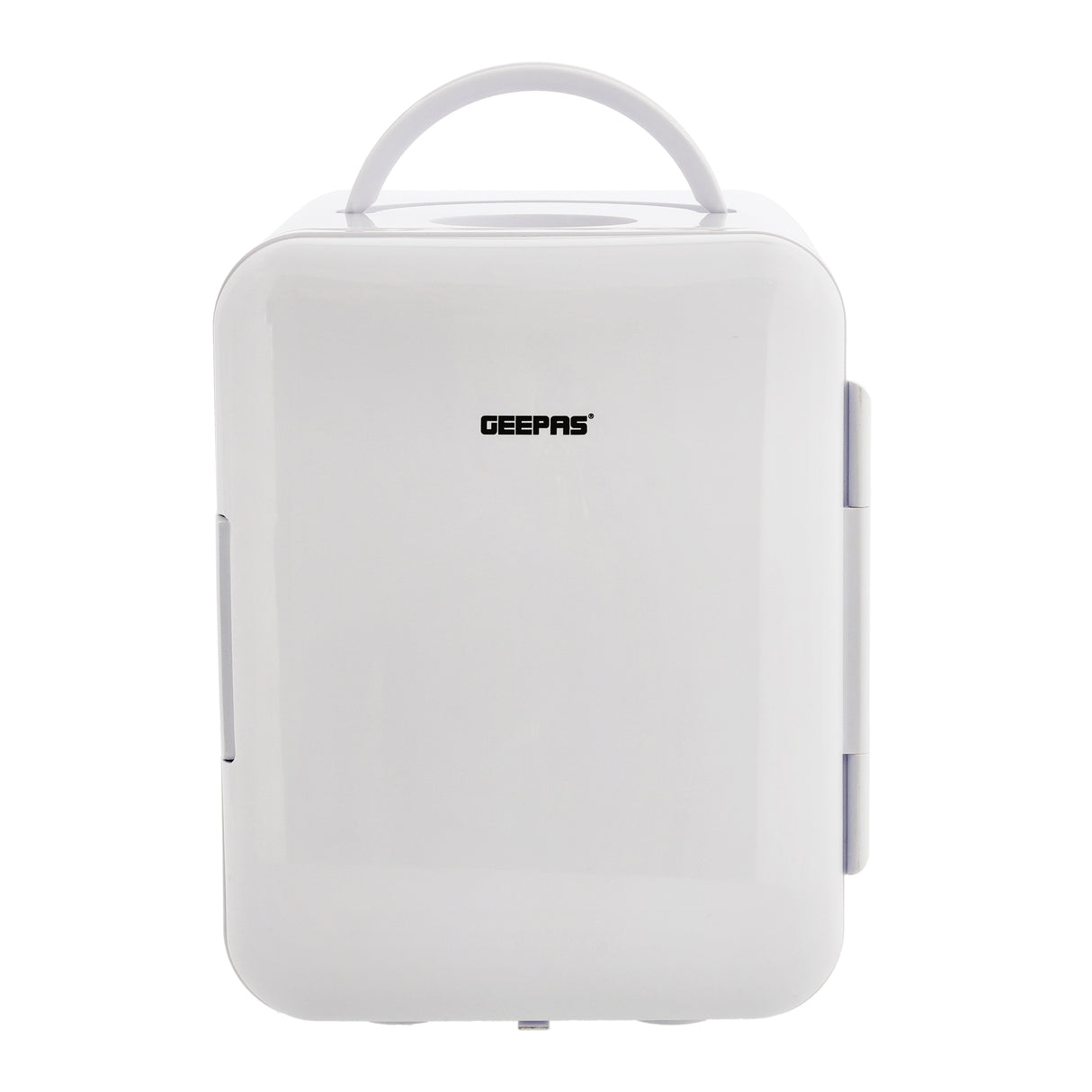 Geepas GRF63043 4L Mini Fridge | Portable Car & Home Refrigerator |Cool & Warm Function | Semiconductor air cooling technology |Door storage holder |Low operating noise