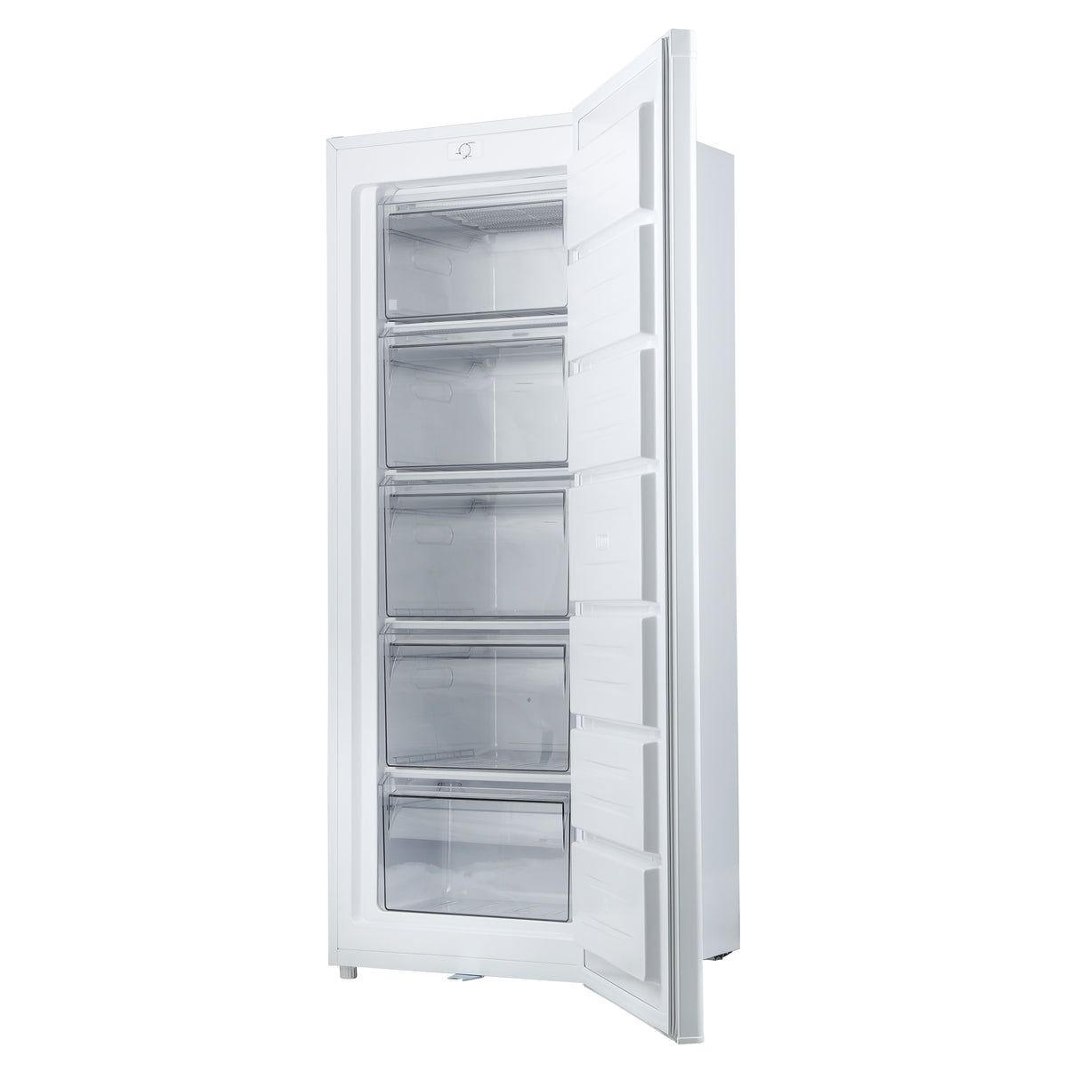 Geepas GRFU2006 Upright Freezer | 200L Capacity| -18°C Cooling| Tropical Compressor | 6 Crystal Drawers| Adjustable Thermostat|  3-Star ESMA Rating | 1-Year Warranty