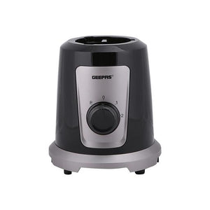 Geepas 500W 2 in 1 Multifunctional Blender GSB44030 | Stainless Steel Blades, 2 Speed Control with Pulse | 1.5L Jar Ice Crusher, Chopper, Coffee Grinder & Smoothie Maker