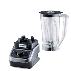 Geepas GSB44037 2000W High-Power Blender | 2L Unbreakable Jar| 16 Speed Control with Pulse| Stainless Steel Blade for Smoothies, Ice Crushing & Daily Food Preparation