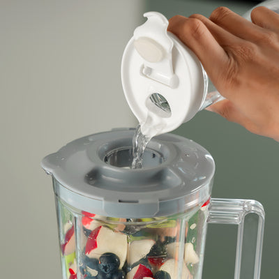 Geepas 2-in-1 Blender & Mixer Grinder- GSB44083 | 1.5L PC Jar & Coffee Grinder | 2 Speed Settings with Pulse | Safety Interlock | Stainless Steel Blades, Durable Design