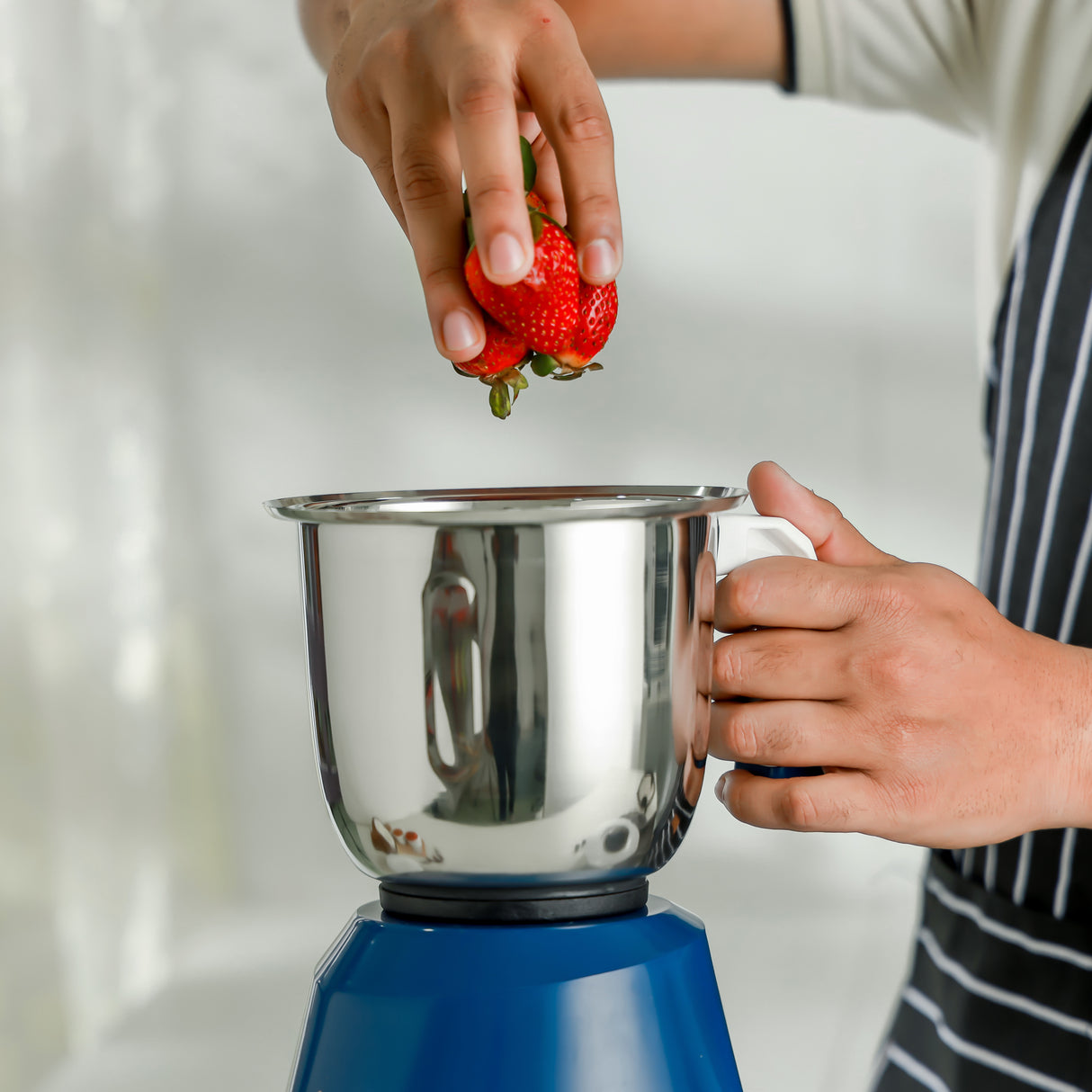 Geepas 3-in-1 Mixer Grinder GSB44088 | 1200W Heavy Duty Motor